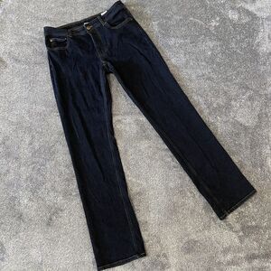 Columbia Omni Shield Navy Denim Jean Men Size 32x34 Straight Cut